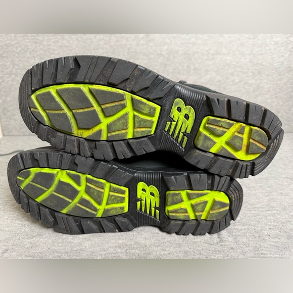 New Balance Men’s Safety Toe Work Boots Black Green Safety Toe Size 12 Lace-Up - Picture 8 of 8